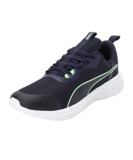 PUMA Men, Foam Stride, Navy-Fizzy Lime-White, Running Shoe, 7UK, (37999202)