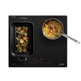Hafele Nero 60cm Built-in Induction Hob | 7200W | Flex Zones | Slider Touch Control | Power Boost | 4 Zones