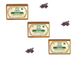 S2M Herbal Shikakai Soap (3 x 125 g) | Ayurvedic Herbal Soap Bar for Face & Body | Gentle Natural Cleansing | Made in India