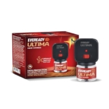 Eveready Ultima Mosquito Repellent, Machine + Refill Combi Pack, Dual Mode – Normal & High, Advanced Japanese Formula, 100% Protection from Dengue, Chikungunya & Malaria