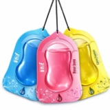 The Old Natural Snif Gel Hanging Car Air Freshener Pack of 3, Essential Oil Based Car Perfume, Long Lasting Car Fragrance Up to 30 Days, Odor Eliminator, Rose Aura, Breezy Blue & Citrus Fantasy