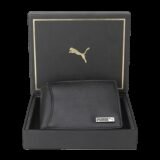 PUMA Men & Women Casual Black Artificial Leather Wallet(6 Card Slots)