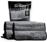 DETAILZ Microfiber Vehicle Washing  Cloth(Pack Of 4, 600 GSM)