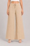 PRATHAMTEX Straight Fit Women Beige Trousers