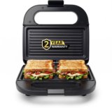 iBELL SM440 Sandwich Maker, Grill & Toast, Electric, Nonstick, 850 Watt Grill Sandwich Maker(Black)