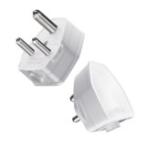 GM 8202 16A 3‑Pin High‑Capacity Plug Top – Durable Polycarbonate Body for Air Conditioners, Geysers, Microwaves & Heavy Appliances