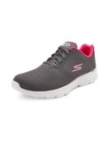 Skechers Womens Go Run 400 Charcoal/HOT Pink Running Shoe – 5 UK (8 US) (896167ID-CCHP)