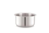 Tosaa Tri Ply Extra Heavy Super Extra Heavy Super Tope-Stainless Steel, Even Heat Distribution, Easy to Clean – Induction Bottom 14 Cm (1250 Ml)