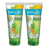 Everyuth Naturals Anti Acne,Anti Marks Tulsi Turmeric Face Wash|Gentle Exfoliation & Blemish Control|Paraben free|For Oily,Dry,Normal,Combination & Sensitive Skin|100% Soap Free – 150 g (Pack of 2)
