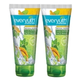Everyuth Naturals Anti Acne,Anti Marks Tulsi Turmeric Face Wash|Gentle Exfoliation & Blemish Control|Paraben free|For Oily,Dry,Normal,Combination & Sensitive Skin|100% Soap Free – 150 g (Pack of 2)