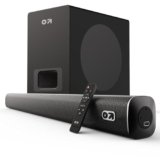 GOBOULT X120 2.1 Channel Bluetooth Soundbar with BoomX Subwoofer, 120-Watt Output Surround Sound, EQ Modes, Remote Accessibility, USB/HDMI/AUX & Optical Fiber Connectivity Sound bar (Black)