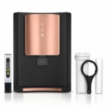 AQUAULTRA Plus 8-Stage RO+UV | Trio Copper Alkaline Water Purifier for Home | Incl. TDS Meter | 9L |12-15LPH | Works up to 2000 TDS | ISI Certified | Suitable for Borewell, Tanker & Municipal Water