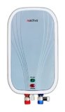 ACTIVA Volcano 3L Instant Water Heater Geyser | 3000W ISI Marked Copper Heating Element | 304L Stainless Steel Tank with Anti-Rust Coating | Auto Cut-Off Safety | ABS Body | 5 Years Warranty