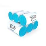 Amazon Brand – Presto! Garbage Bags | Medium | 180 Count | 30 Bags X 6 Rolls | 19 X 21 Inches | For Dry Waste | Blue