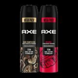 AXE Dark Temptation & Intense Deodorant Spray  –  For Men(430 ml, Pack of 2)