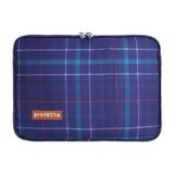 Protecta Phoenix Waterproof 15.6 Inch Laptop Sleeve Hand Bag Cover for Men & Women Ideal for Office & College, with Soft Plush Interiors – (Plaid Print)