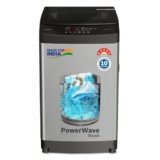 Bosch 7 kg 5 Star Fully Automatic Top Load Washing Machine,PowerWave Wash,Inbuilt Dual Lint Filter, Stainless Steel VarioDrum with 5 fin Pulsator, Water Save, Flex Drain, Dark Grey (WOE70AH0IN)
