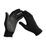 Shopeleven Breathable Anti-Slip Work Gloves for Sports, Adventure Batting Gloves(Black)