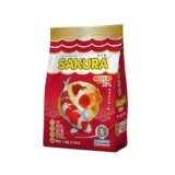 Sakura Gold Super Premium Fish Food with Vitamin Complexes + Krill & Astaxanthin in Micro 1mm Pellet 1 Kg,Small