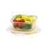 SignoraWare Lock ‘N’ Store Borosilicate Glass Rectangle Container | Microwave Safe | Convenient Storage | Elegant design | Air Tight Lid | Useful for Tiffin and lunch Box (1.4 Ltr | Clear)