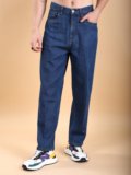 HIGHLANDER Loose Fit Men Dark Blue Jeans