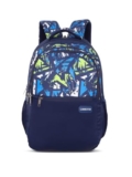 Lavie Sport Fusion 35L Navy Backpack | Fits Upto 15 Inch Laptop | Organizer & Bottle Holder |Rain Cover | Gift for Men, Women, Boys, Girls | Laptop Sleeve for School & College
