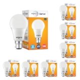 Wipro Garnet 10W B22 LED Bulb, Coolwhite (Pack of 8)