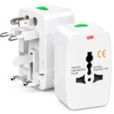 PulGos Universal Travel Adapter with 6A Universal AC Socket|150+ Countries