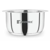 BERGNER Eternity Stainless Steel Tope With Induction Compatible (2.85 Liter, Silver),Non-Stick