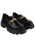 Shoetopia Girls L-22 Black Dress Shoe – 8 UK (Girls-L-22-Black)
