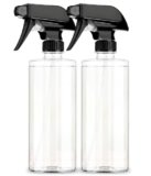 LUMONY® Pack of 2 – Spray Bottle 500 ML Transparent Clear Empty Water Spray Bottles,Water Liquid Sprayer Set for Face, Hair, Garden, Sanitizer, Perfume and More (Pack Of 2)