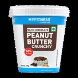 MYFITNESS Protein Peanut Butter Dark Chocolate Crunchy Spread(510 g)