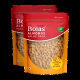 Bolas Almond Value Pack Almonds(2 x 0.5 kg)