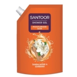 SANTOOR SHOWER GEL SANDALWOOD & GARDENIA 400ml