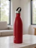 CLAY CRAFT VACBOTT Mezo Double Walled|18 Hours Hot and 24 Hours Cold Vacuum Insulated|Flask Bottle 680ML, 1-Piece Bottles for Travelling|BPA-Free|Leak Proof|BIS Certified|1Year Limited Warranty