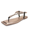 CROSS-STRAP SHIMMER
