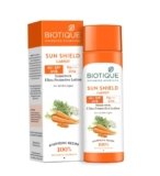 Biotique Bio Carrot Face And Body Sun Lotion All Skin Type SPF 40 Uva/Uvb, 120Ml, 1 Count