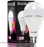 Sturlite Klik (3 in 1) 15W LED Inverter (Pack of 1) 14 hrs Bulb Emergency Light(White)