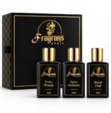 Fragrans Genie Signature Men’s Perfume Gift Set | 3 Luxury Extrait De Parfum (Royal Oud, Fruity Woody & Spicy Aromatic) | Long Lasting Premium Fragrance | Gift Set for Men | 20ml x 3 (60ml Total)