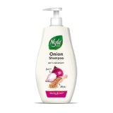 Nyle Naturals Onion Anti-Dandruff Shampoo, With Onion and Fenugreek, Gentle & Soft Shampoo, pH Balanced and Paraben Free, For Men and Women, 800ml