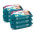 BOROSIL Teal Lunch Box with Bag, 2pc (320 ml x 2 Square), Horizontal Glass Office Tiifin 2 Containers Glass Office Lunch Box(320 ml)