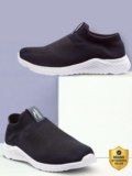 asian Moonwalk-01 Navy Sports,Walking,Gym,Casual Slipon,Stylish Walking Shoes For Men(Navy, Blue , 6)