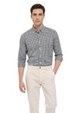 Yellow Dash Mens Casual N Formal Single Pocket Check Shirt | Black | XL | Style 4
