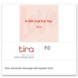 Tira beauty| Flat 15% discount |E-Gift Card | Instant Delivery | Valid for in-store & online purchases | 1 year validity