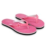 BestWomen Slipper Stylish Comfortable Lightweight Soft Flaxsible Casual Flip Flop/Girls fancy chappal_BZ1-001-PNK_5