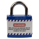 Aktion Safety Lockout Padlock AK-JPL-102B Lock and Hold (Pack of 5)