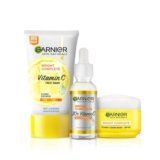 Garnier Bright Complete Vitamin C Brightening Regime Kit for Skincare