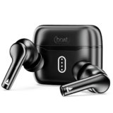 boAt Airdopes 141 Pro Buds, 13mm Drivers, Metallic Finish, 60HRS Battery, 4Mics ENx, Fast Charge, IPX5, v5.3 Bluetooth Earbuds, TWS Ear Buds Wireless Earphones with mic (Obsidian Black)