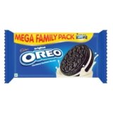 Cadbury Oreo Vanilla Flavour Creme Sandwich Biscuit Mega Family Pack, 876.75 g