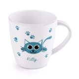 Cello Melamine Joycee Mugs – Set of 4, Multicolour, 200ml